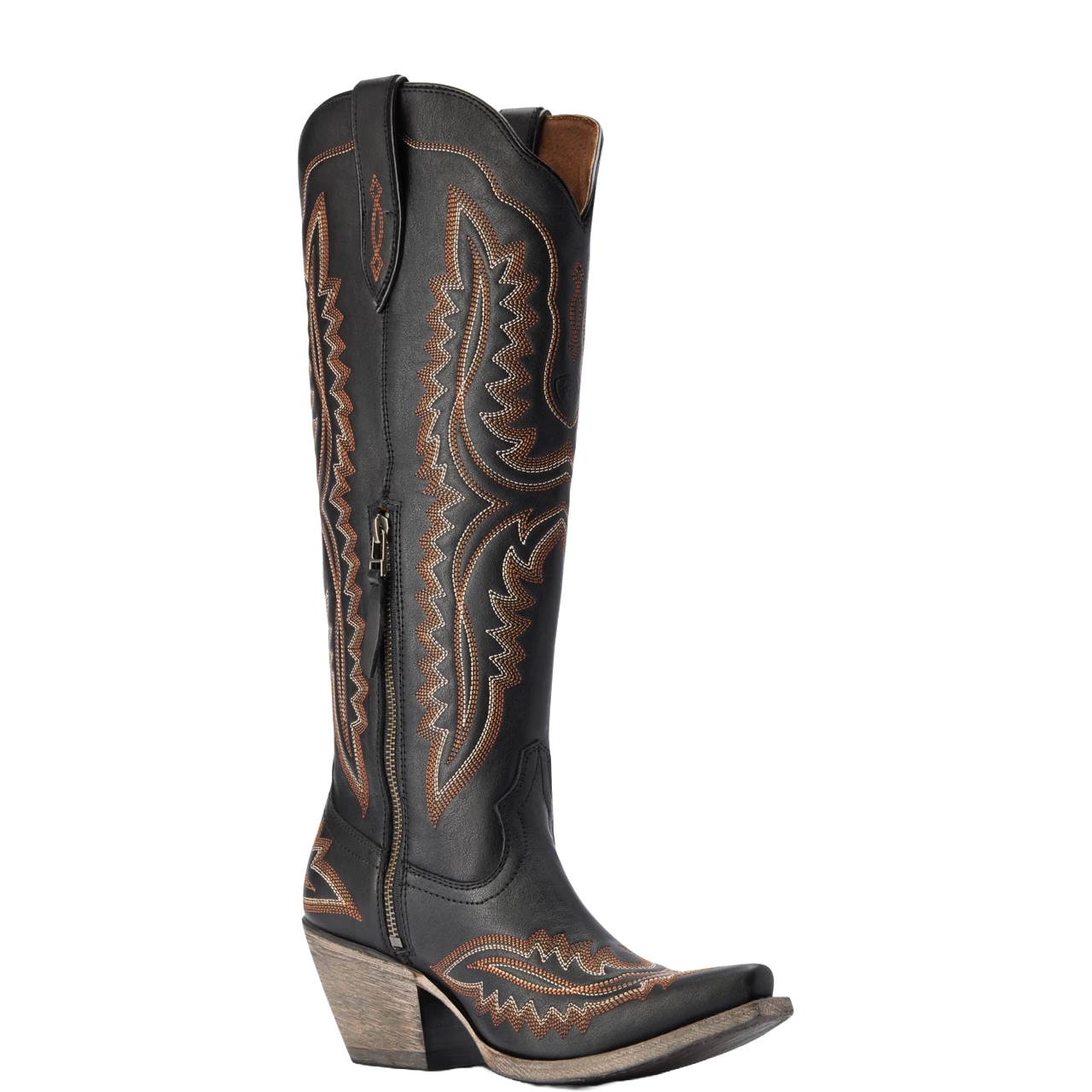 Ariat Ladies Casanova Brooklyn Black Tall Western Boots 10042447 - Image 3