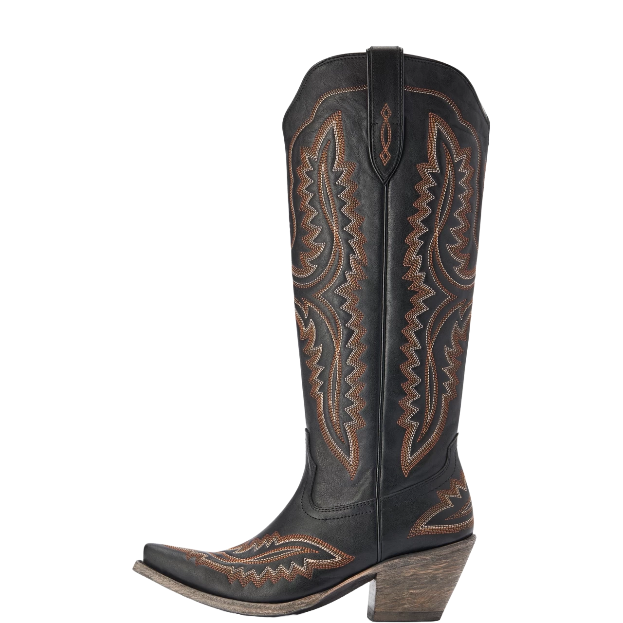 Ariat Ladies Casanova Brooklyn Black Tall Western Boots 10042447 - Image 5