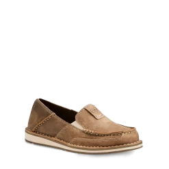 Ariat Ladies Cruiser Brown Bomber Casual Slip-on Shoes 10023008