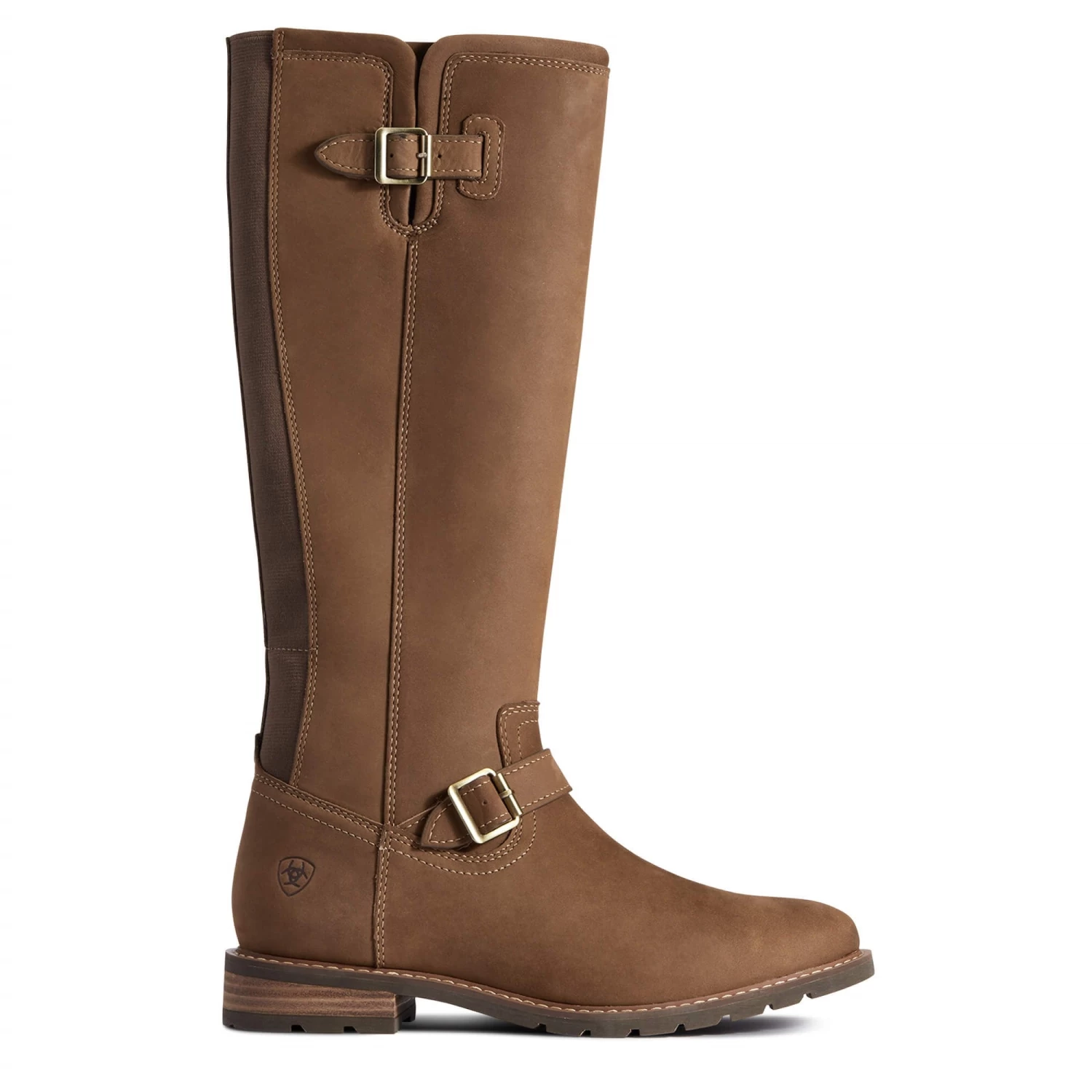 Ariat Ladies Sadie Waterproof Dark Earth Brown Boots 10038383 - Image 4