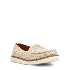 Ariat Ladies Cruiser Rose Gold Metallic Slip On Shoes 10040381