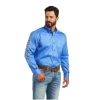 Ariat® Men's Reykjavik Blue Classic Fit Button Down Shirt 10040699