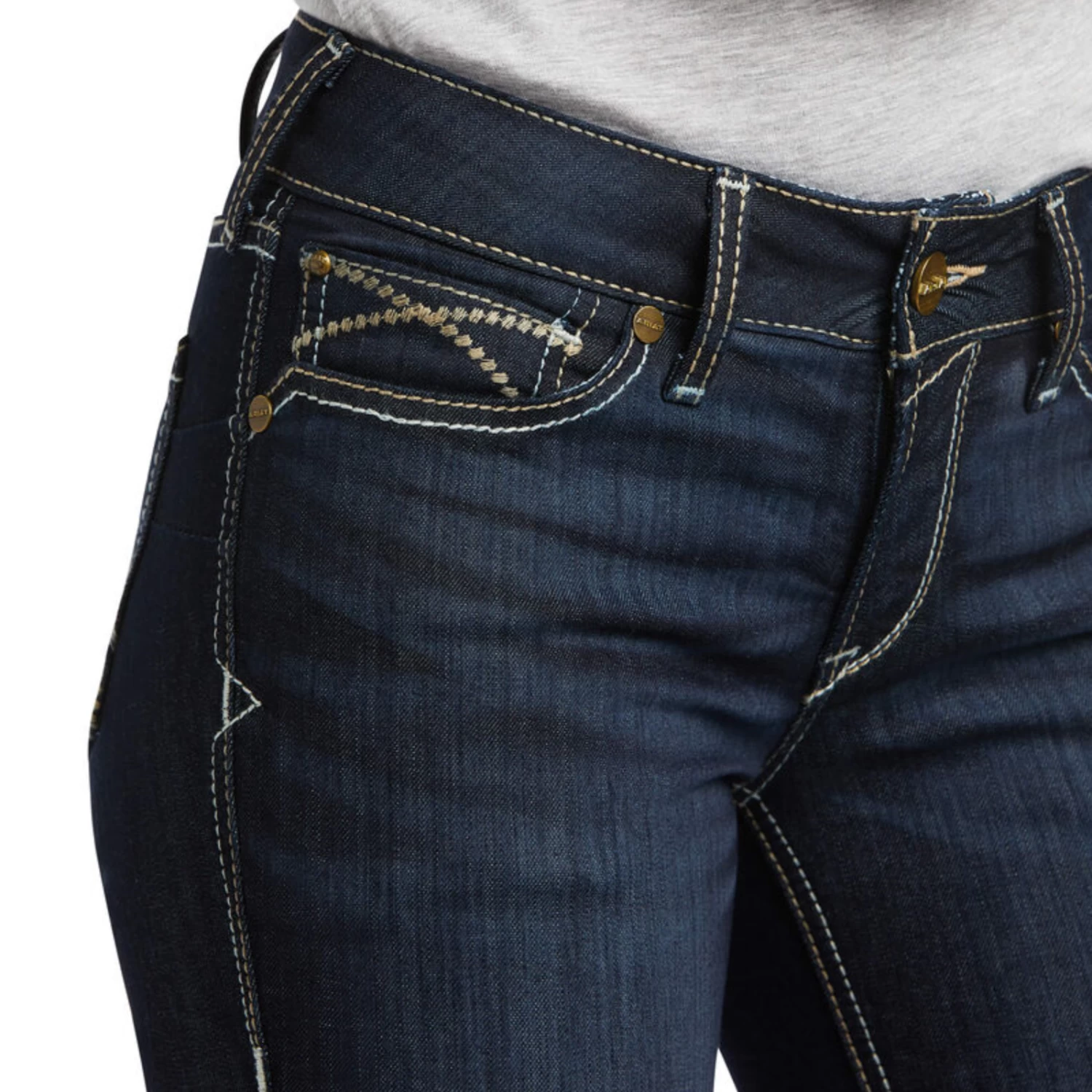 Ariat® Ladies Contessa R.E.A.L.™ Boot Cut Denim Jeans 10040800 - Image 4