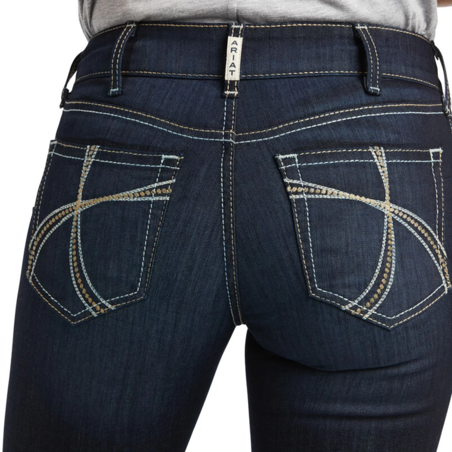 Ariat® Ladies Contessa R.E.A.L.™ Boot Cut Denim Jeans 10040800 - Image 5