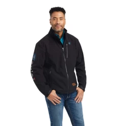Ariat® Men's Logo 2.0 Chimayo Black Zip Jacket 10042187