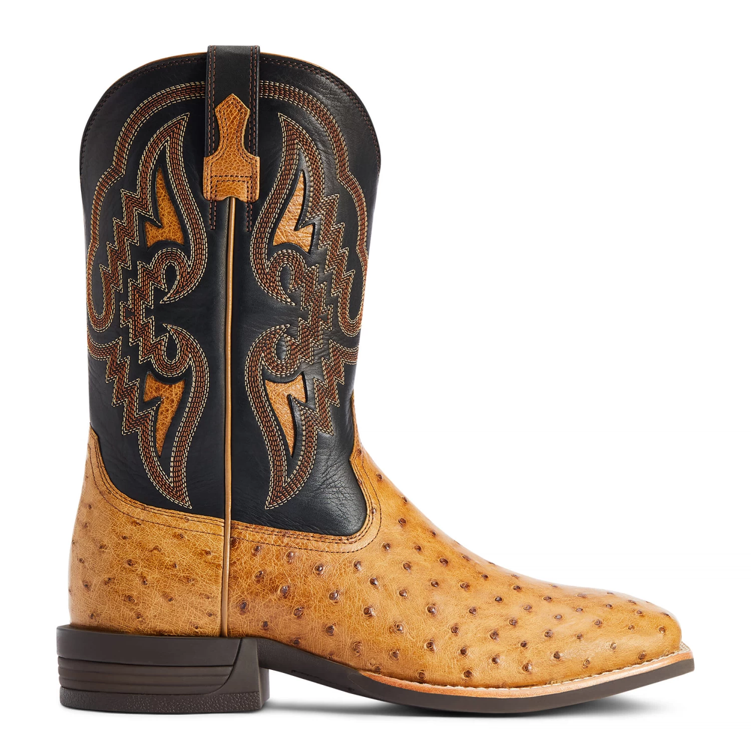 Ariat® Men's Dagger Antique Saddle Square Toe Boots 10042474 - Image 4