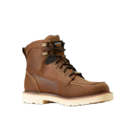 Ariat Men's Rebar Lift 6" Waterproof Distressed Brown Work Boots 10046877