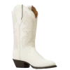 Ariat Ladies Heritage R StretchFit Distressed Ivory Western Boots 10046898