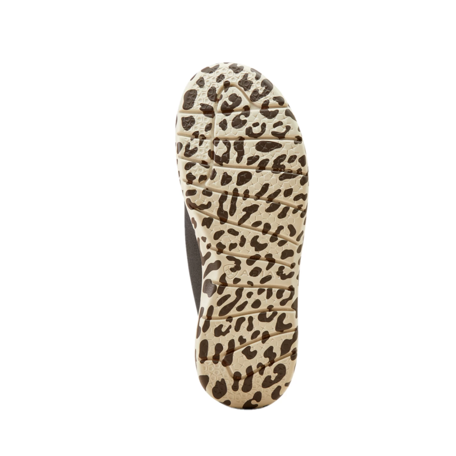 Ariat Ladies Hilo Charcoal Leopard Slip On Shoes 10050925 - Image 3