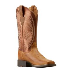 Ariat Ladies Round Up Ruidoso Pearl Square Toe Western Boots 10051066