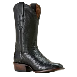Ariat Men's Willie American Alligator Black Western Boots 10072356