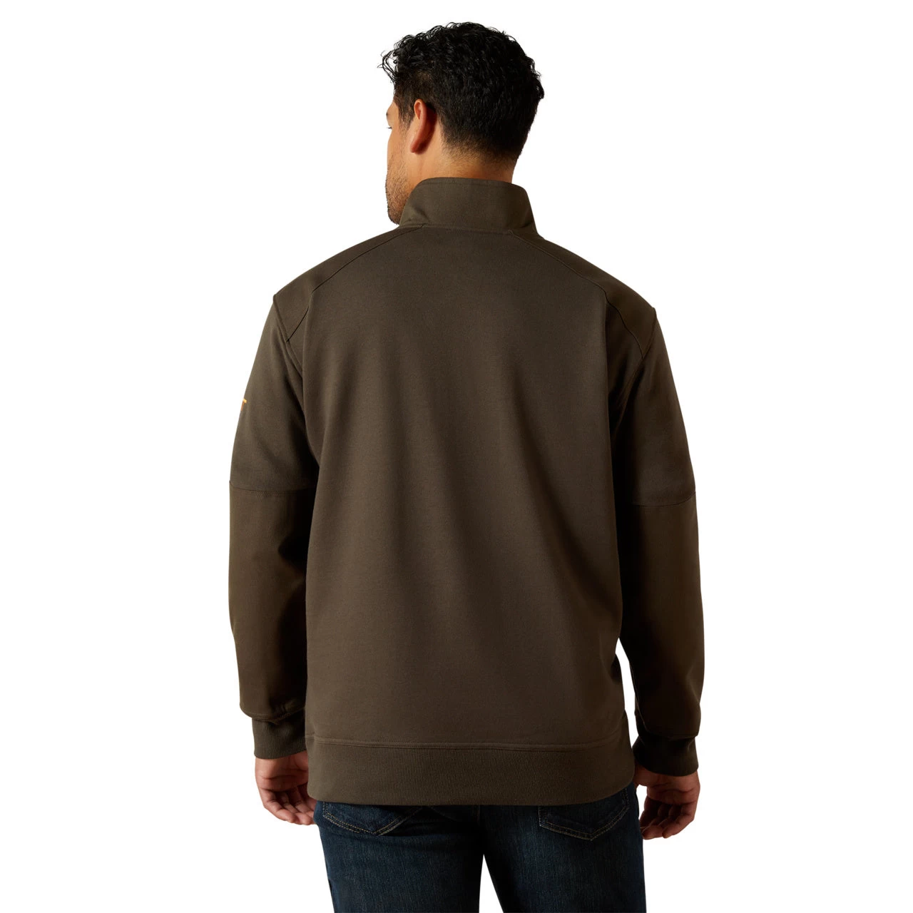 Ariat Men's Rebar Workman Duracanvas 1/4 Zip Sweatshirt 10062608 - Image 2