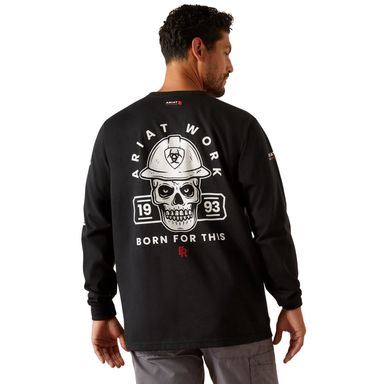 Ariat Men's FR Hardhead Graphic Black T-Shirt 10054609