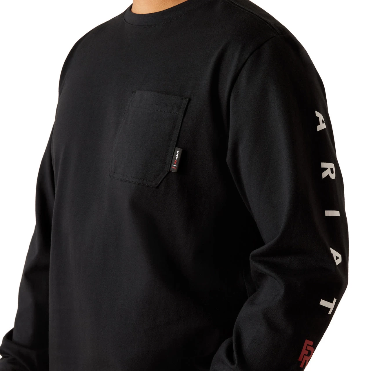 Ariat Men's FR Hardhead Graphic Black T-Shirt 10054609 - Image 3