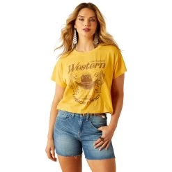 Ariat Ladies Gold Rush Mango Mojito Graphic T-Shirt 10060392