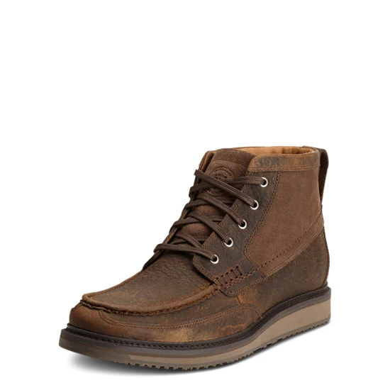 Ariat Men's Lookout Earth Brown Suede & Leather Boot 10014153 - Image 3
