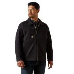 Ariat Men's Rebar Made Tough Black Shop Jacket 10062288
