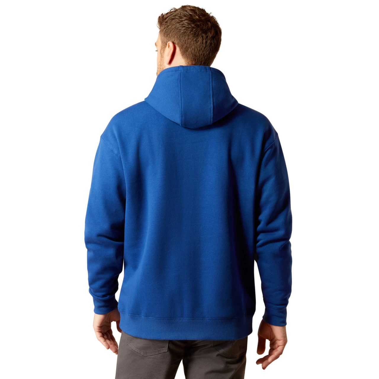 Ariat Men's Rebar Graphic Glacier Blue Work Hoodie 10053407 - Image 2