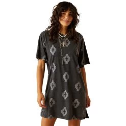 Ariat Ladies Isela Southwest Print Tee Dress 10060380