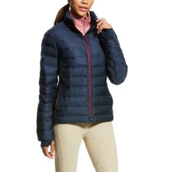 Ariat® Ladies Team Braze Navy & Red Down Insulated Jacket 10023838