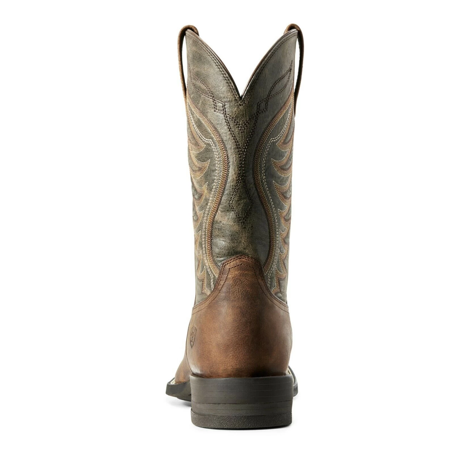 Ariat Men's Sorrel Crunch & Army Green Amos Boots 10029688 - Image 4