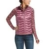Ariat Ladies Ideal 3.0 Down Insulated Rose Cocoa Vest 10032640