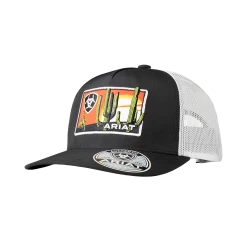 Ariat Men's Desert Scene Black Cap A300085701