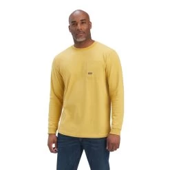 Ariat® Men's Rebar Outdoor Graphic Antique Gold T-Shirt 10041418