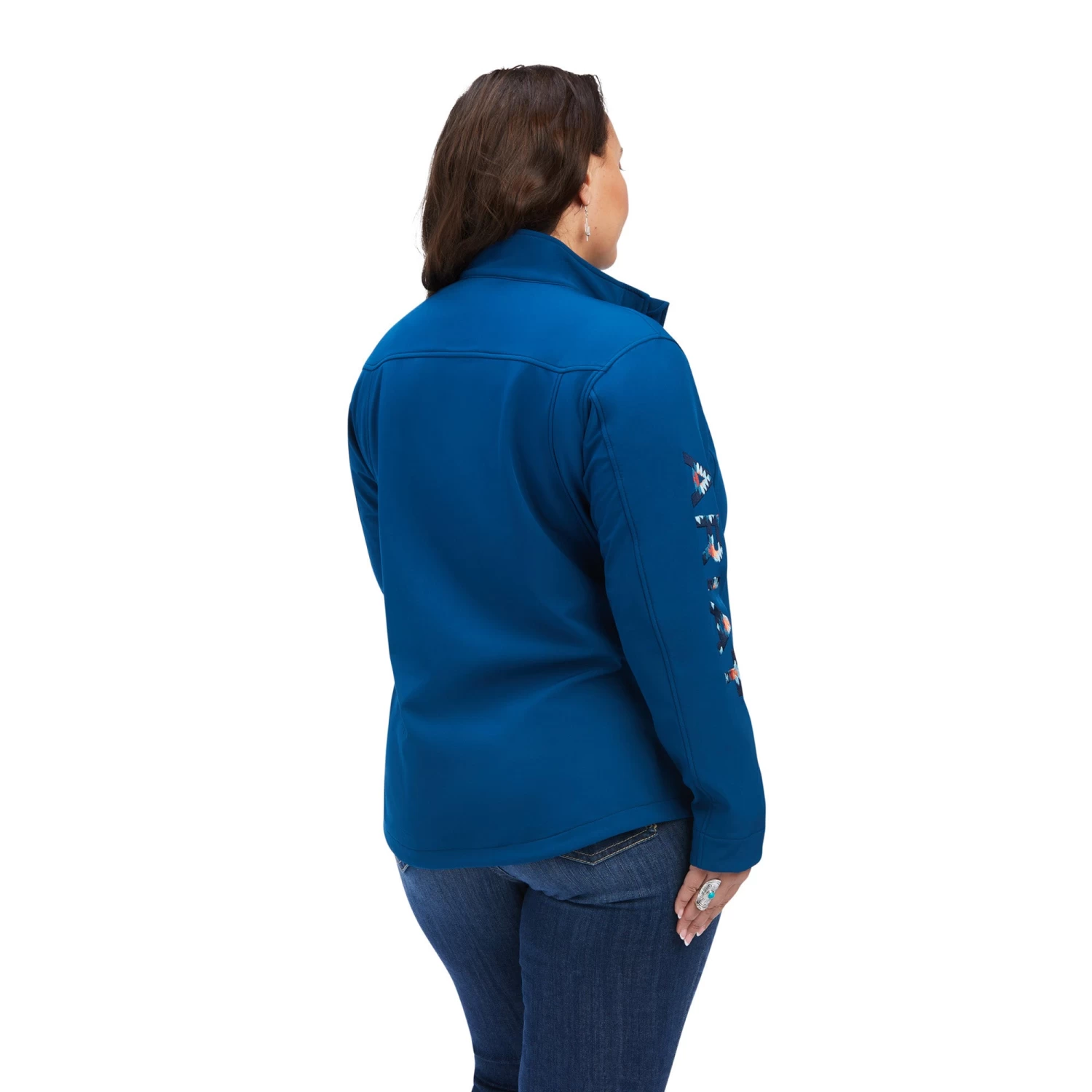 AriatĀ® Ladies New Team Softshell Night Sky Blanket Jacket 10041277 - Image 5