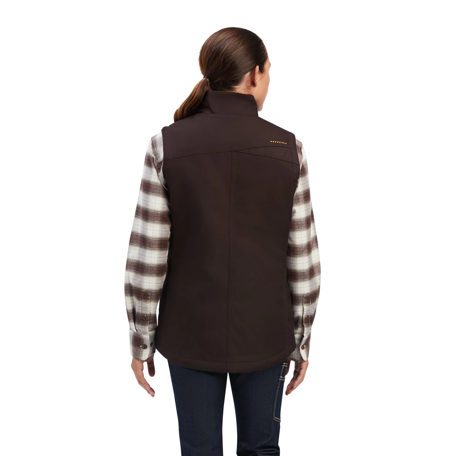 Ariat Ladies Rebar DuraCanvas™ Insulated Mole Vest 10041602 - Image 2