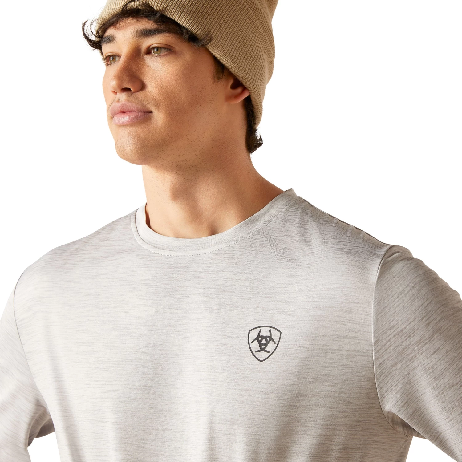 Ariat Men's Charger Camo Corps Light Grey Heather T-Shirt 10046425 - Image 5