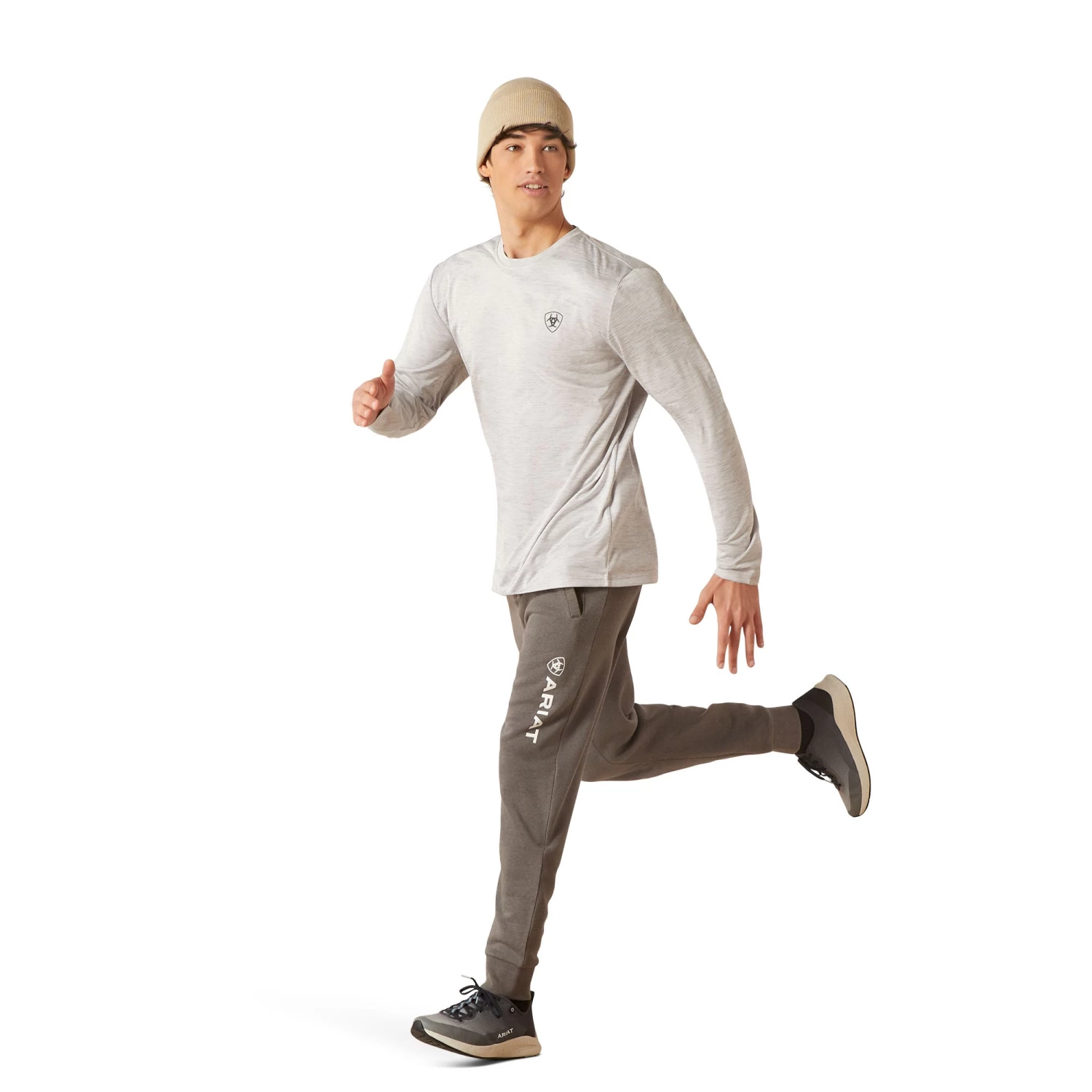 Ariat Men's Charger Camo Corps Light Grey Heather T-Shirt 10046425 - Image 3