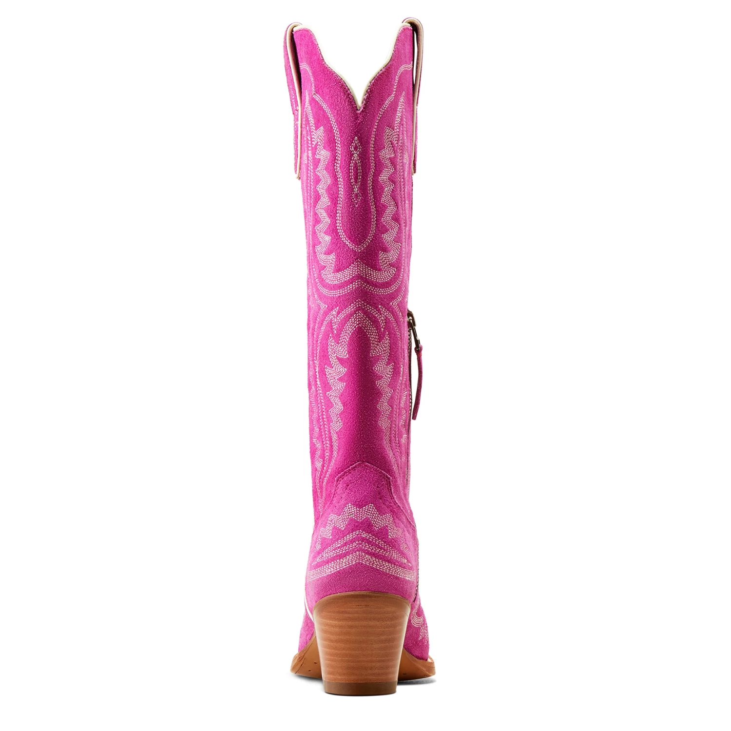 Ariat Ladies Casanova Haute Pink Suede Western Boots 10046859 - Image 6
