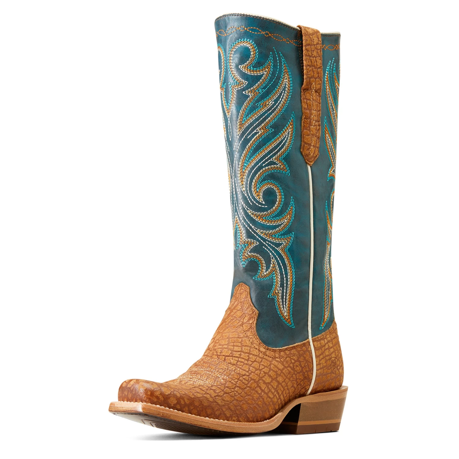 Ariat Ladies Futurity Starlight Tan Bullhide Tall Western Boot 10047045 - Image 4