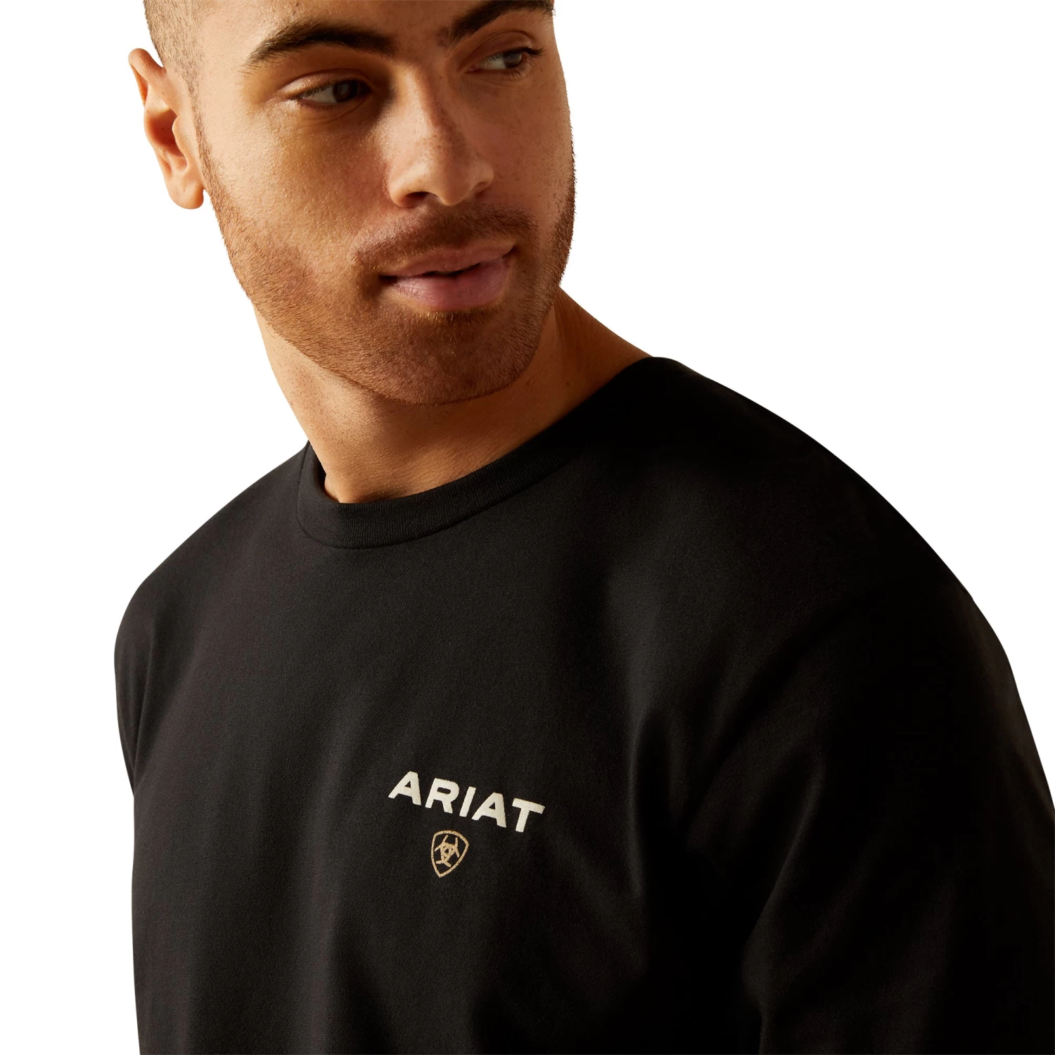 Ariat Men's American Rancher Black Graphic T-Shirt 10052018 - Image 5