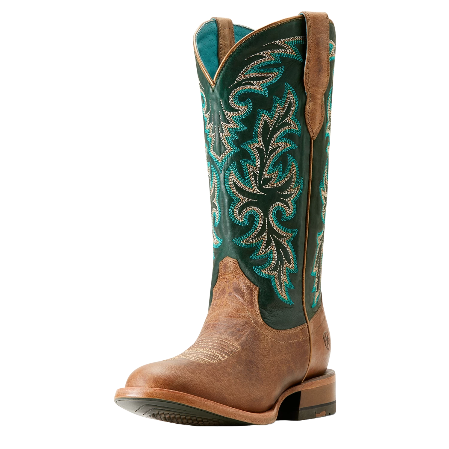 Ariat Ladies Futurity Desperado Gold Coast Brown Western Boot 10053608 - Image 3