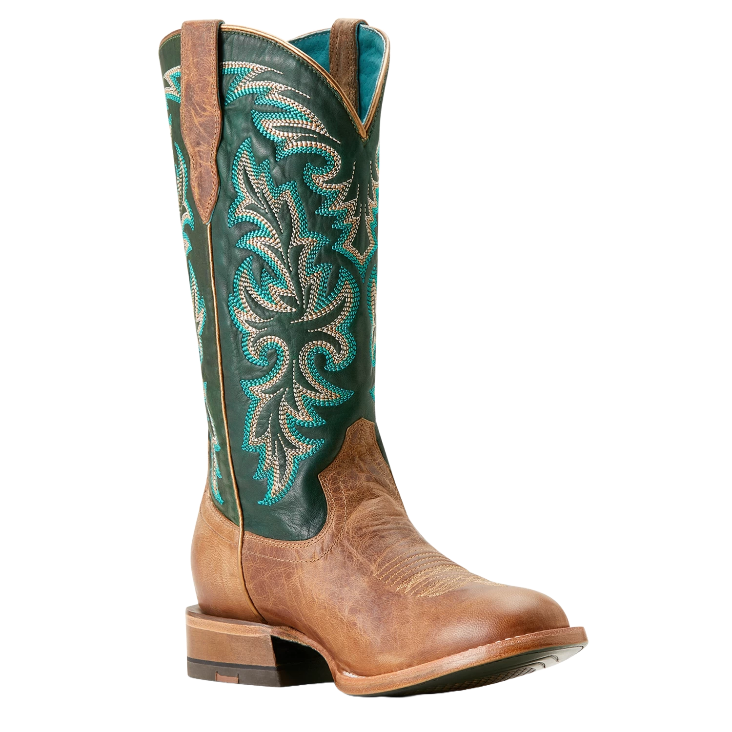 Ariat Ladies Futurity Desperado Gold Coast Brown Western Boot 10053608