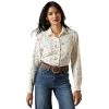 Ariat Ladies Homestyle Western Luck Button Up Shirt 10062903