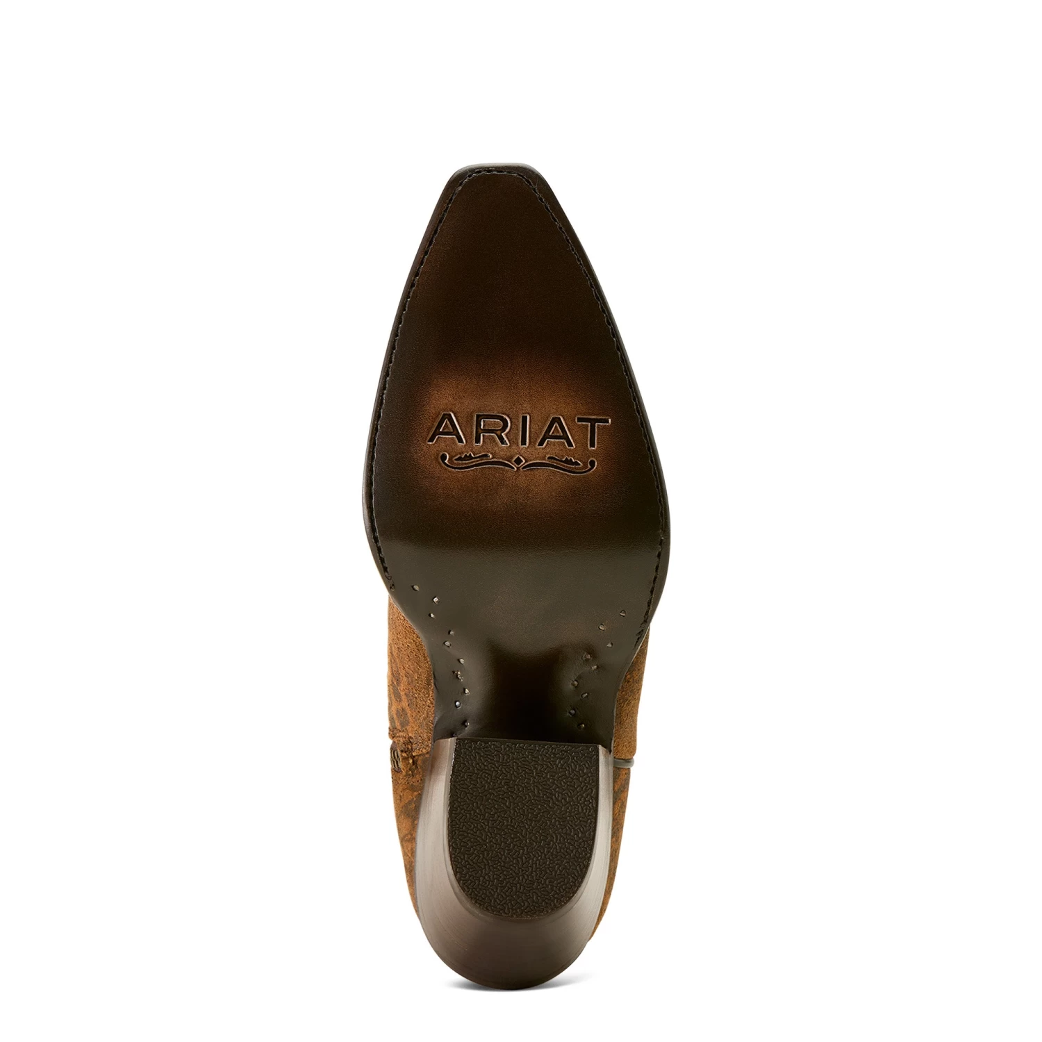 Ariat Ladies Casanova X Toe Distressed Leopard Western Boot 10063993 - Image 6