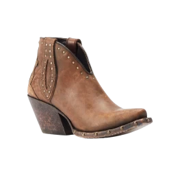Ariat Ladies Greeley Naturally Distressed Brown Booties 10044397