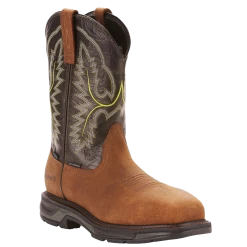Ariat Men's Work-Hog Western Brown Boots 10024966