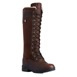 Ariat Ladies Wythburn II Waterproof Dark Brown Riding Boots 10038286