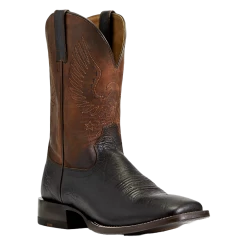 Ariat Men's Circuit Eagle Real Brown Square Toe Boots 10040240
