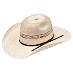 Ariat Youth Bangora Ivory And Tan Straw Hat A73212
