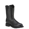 Ariat Men's Black Sierra 10" Unlined Leather Work Boots 10002422