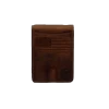 Ariat® Men's Brown Distressed USA Flag Money Clip Wallet A3546002