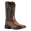 Ariat Men's Red Brown & Black AMOS Hand Stand Boot 10029689