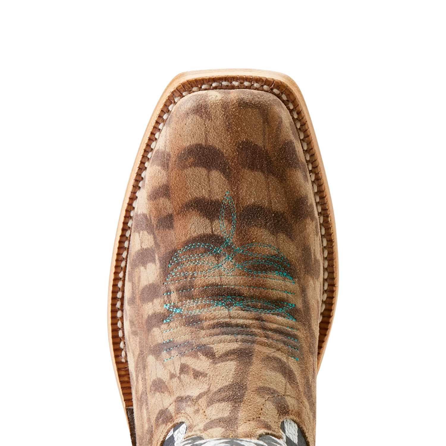 Ariat Ladies Futurity Checkered Hashtag Western Boot 10051022 - Image 2