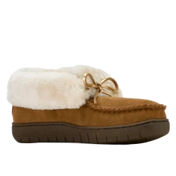 Ariat Ladies Dorothea Western Light Brown Ankle Moccasin Slipper AR4421-200