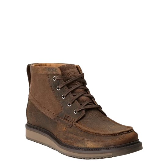 Ariat Men's Lookout Earth Brown Suede & Leather Boot 10014153